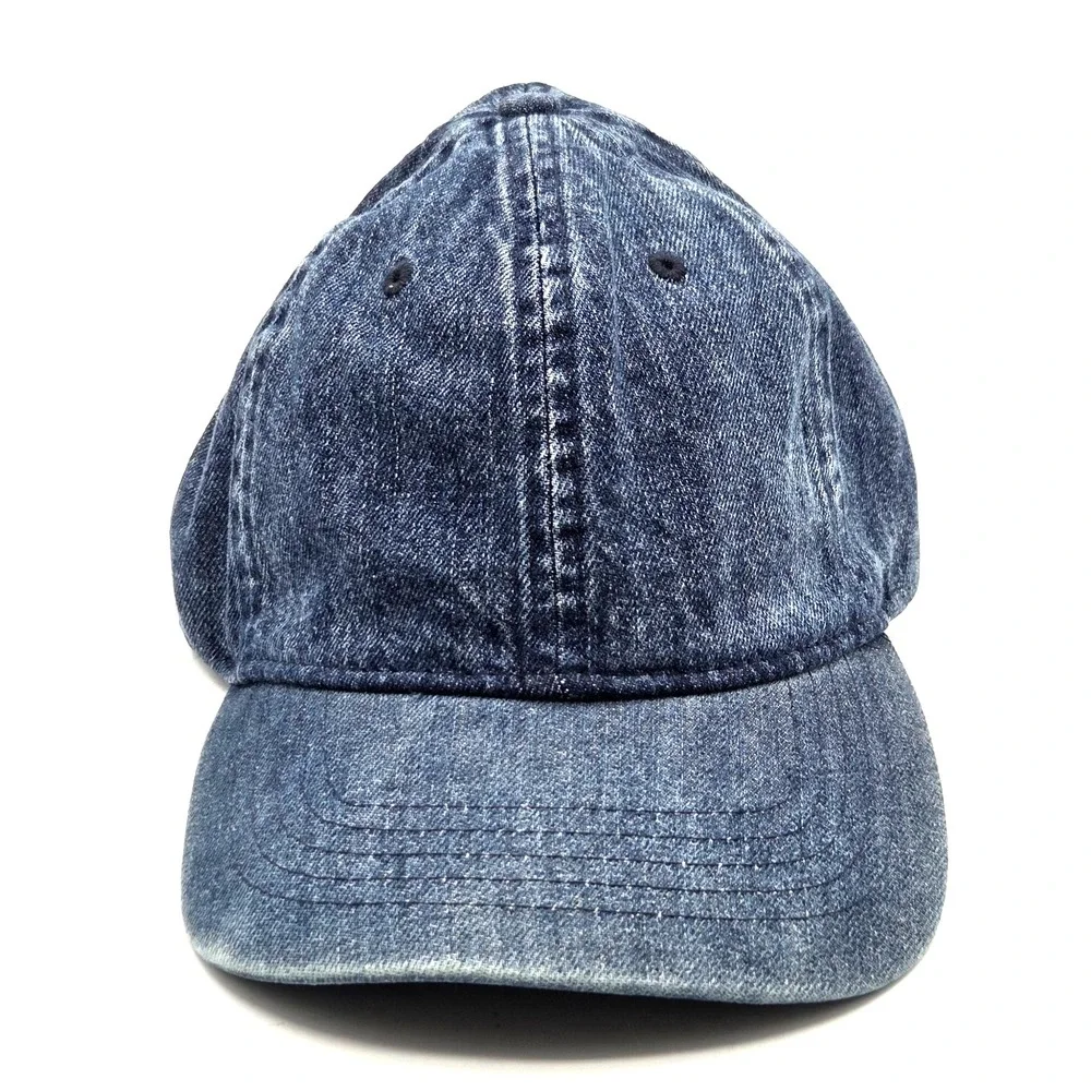 Cotton Baseball Cap Ball Dad Hat Adjustable Denim Jean Men's Women's 2026